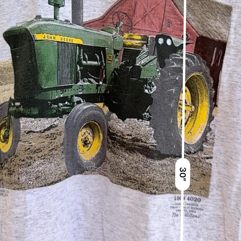 90s John Deere Tractor Tee D61c 7