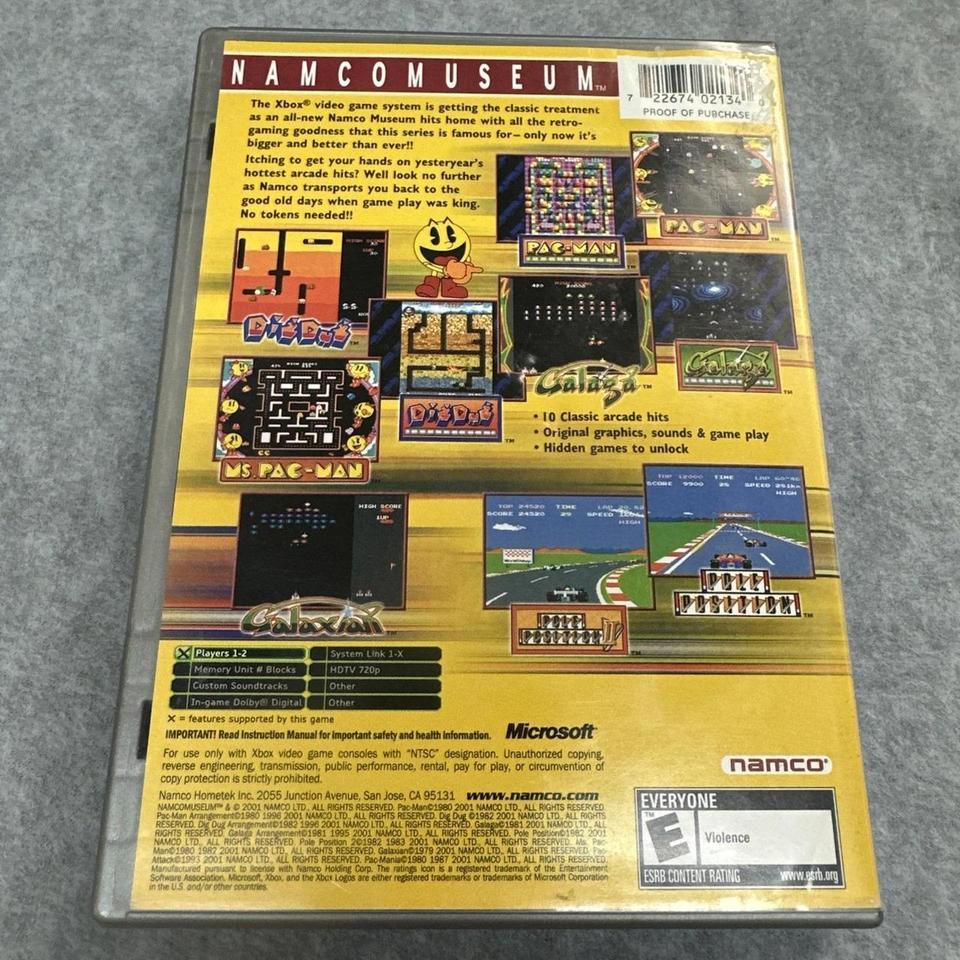 Namco Museum Platinum Hits Microsoft 6d76 2