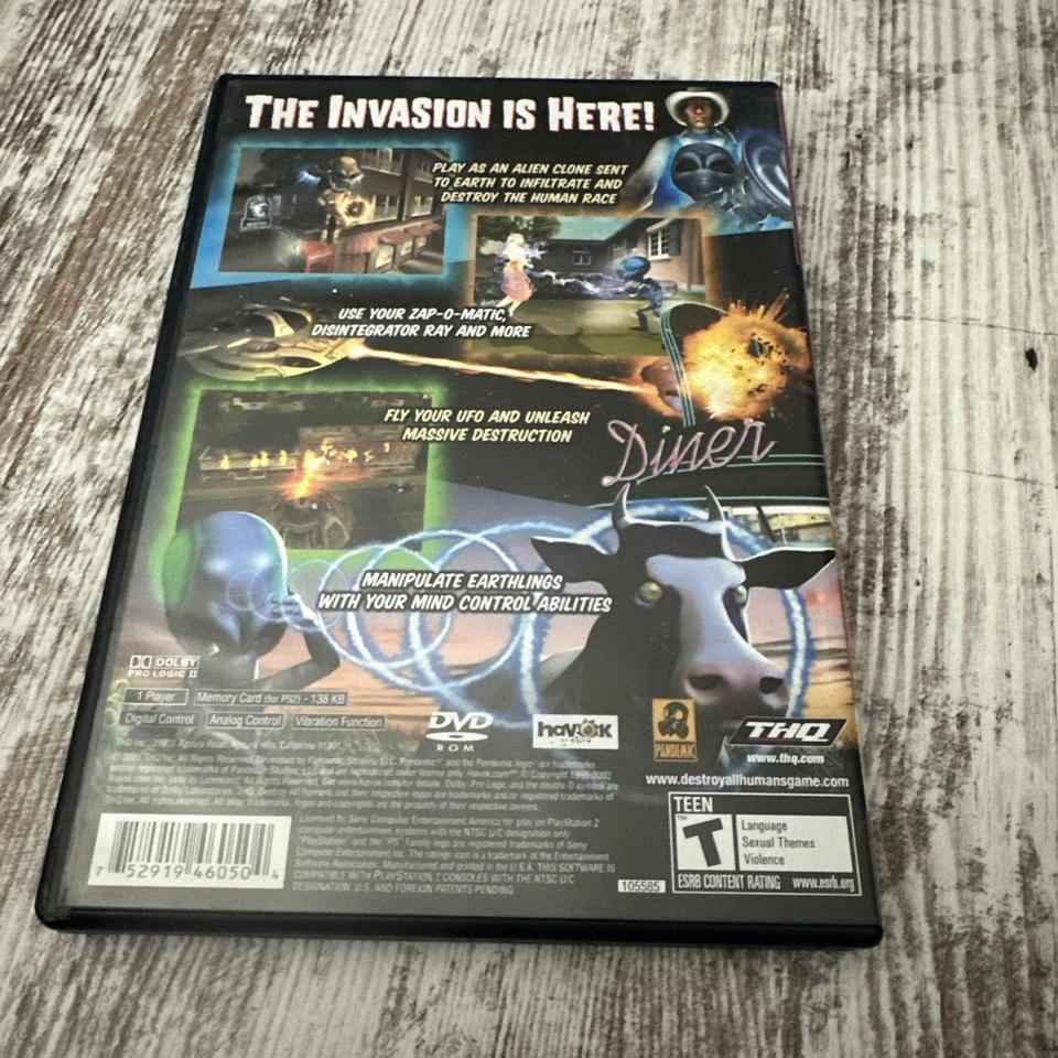 Destroy All Humans Playstation 2 04d7 2