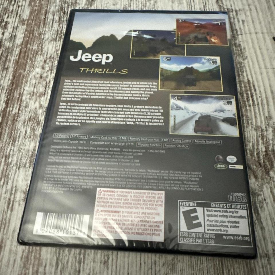 Jeep Thrills Sony Playstation 2 671e 6