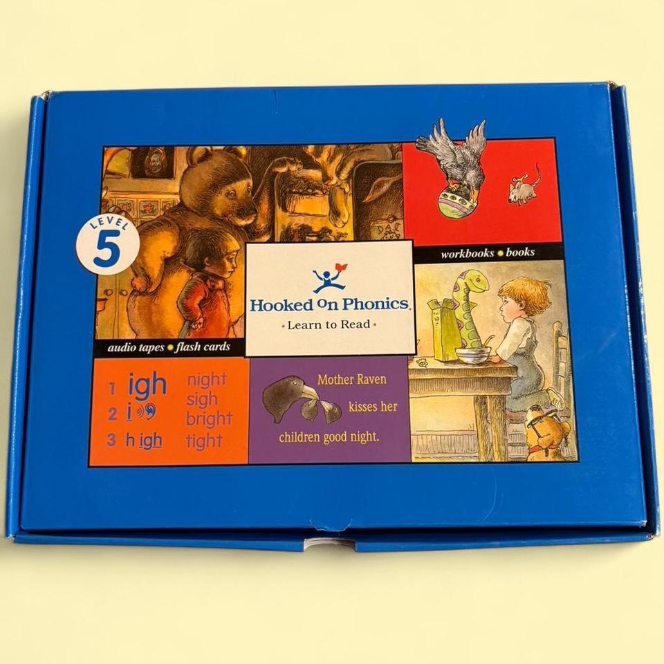Vintage Kids Hooked On Phonics 6071