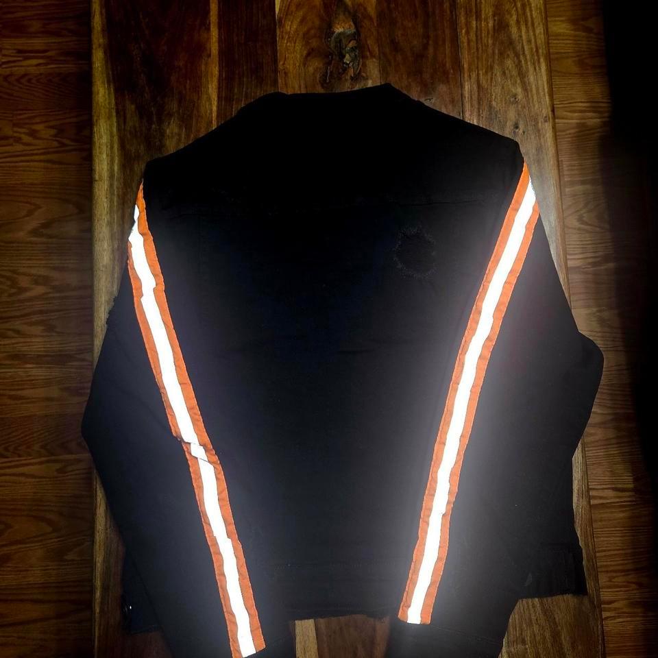 Stylish Black Denim Jacket By 5