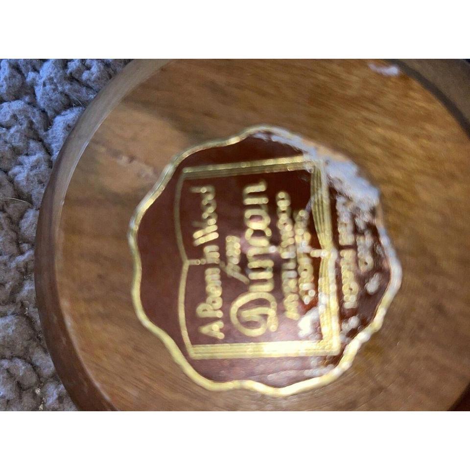Rare Myrtlewood Dresser Cointrinket Tray 4
