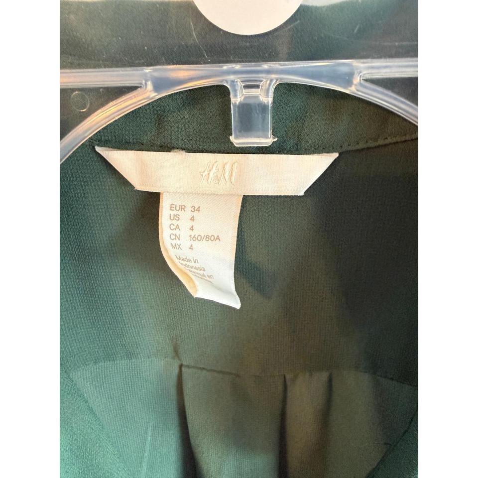 Hm Forest Green Sleeveless Button Ebfc 2