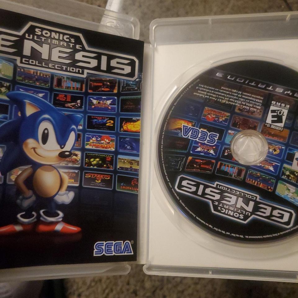 Sonics Ultimate Genesis Collection Sony 2438 2