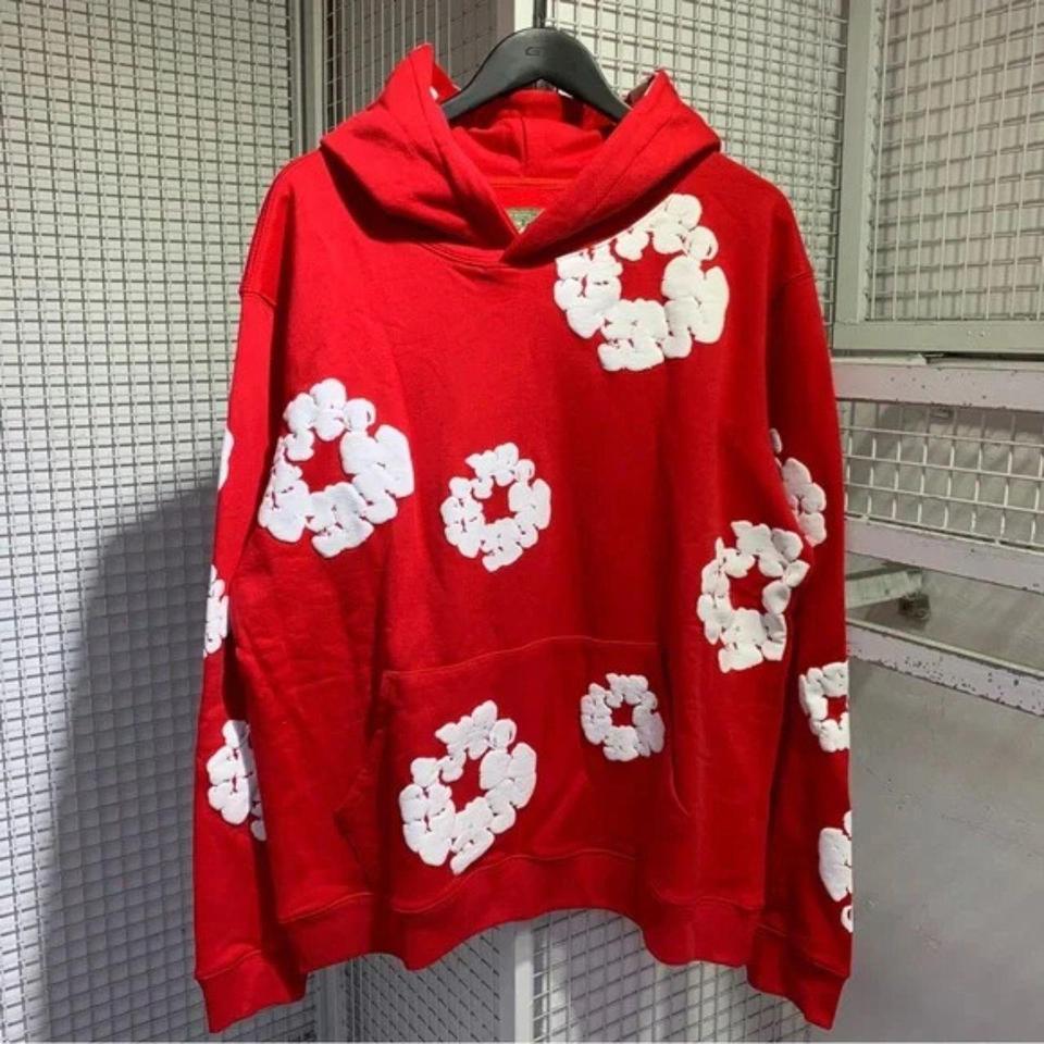 Denim Tears Red Set Hoodie 006c 2