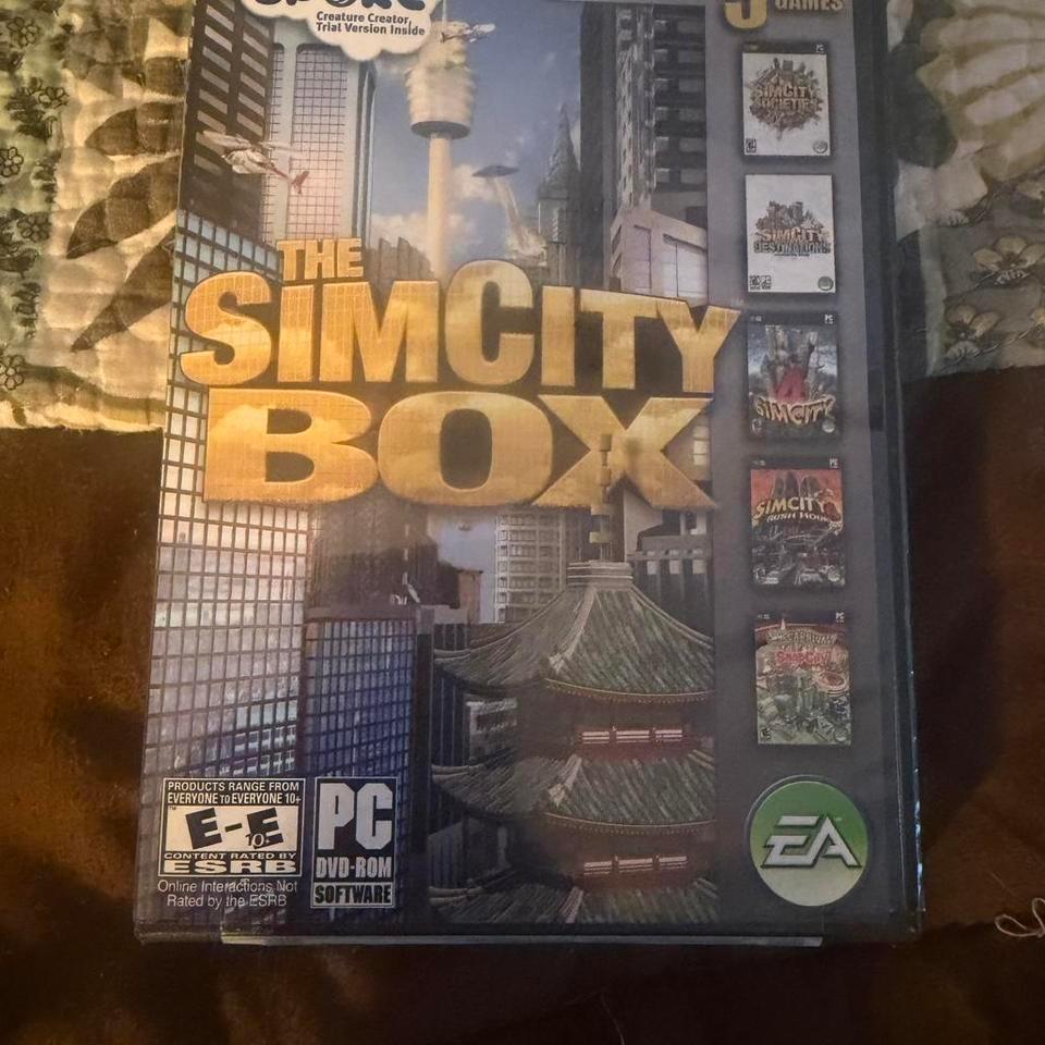 The Simcity Box Pc Game 758d