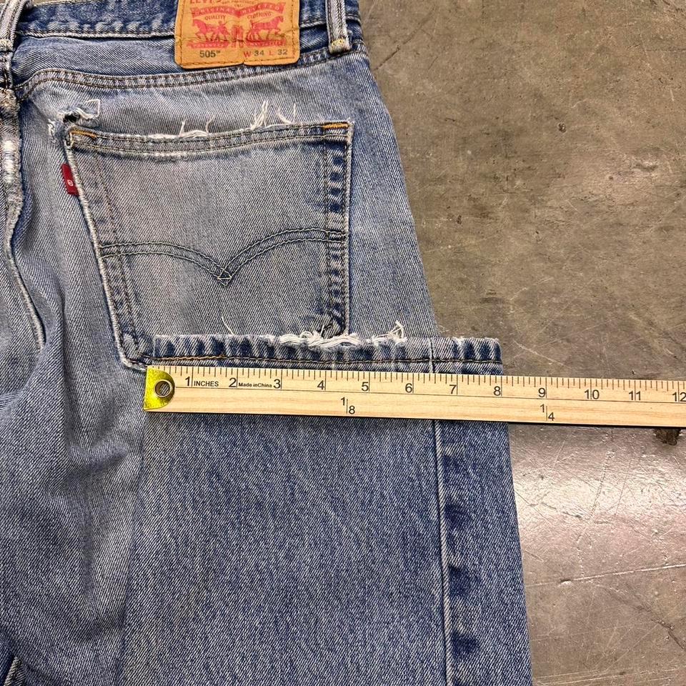 Vintage 2000s Levis 505 Faded 6102 7