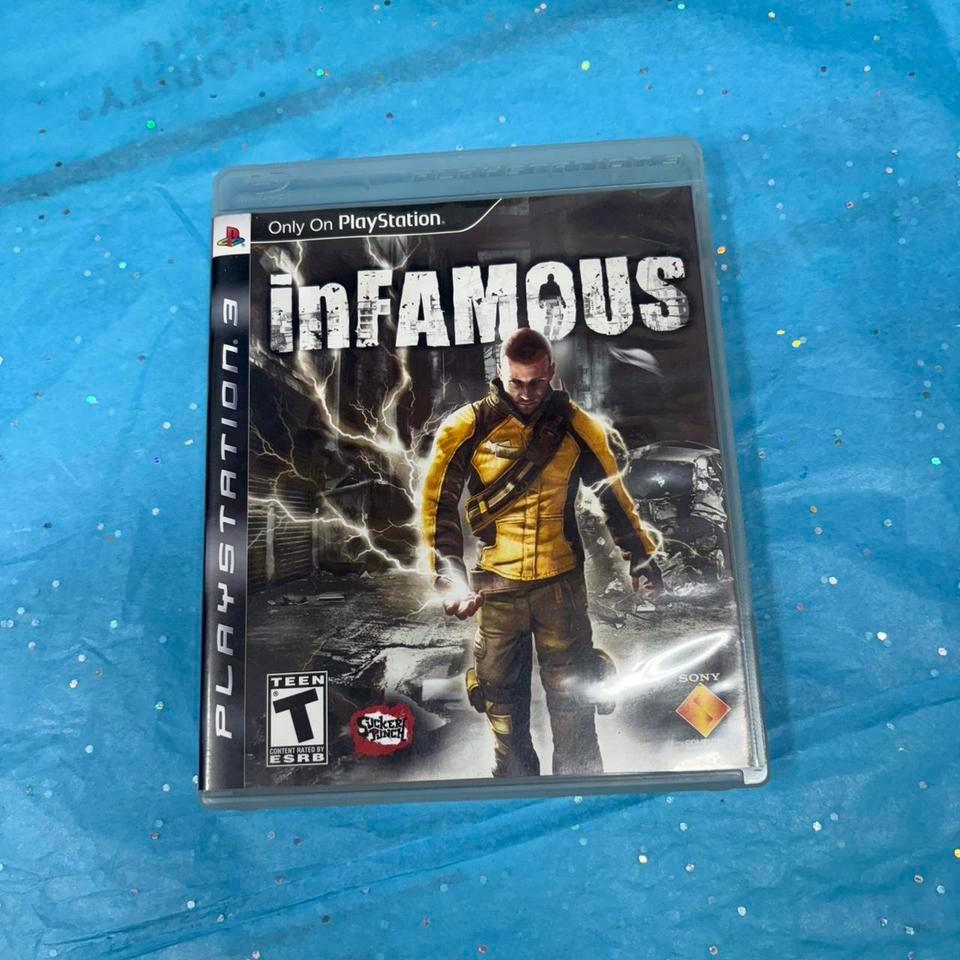 Infamous Ps3 Game With Manual