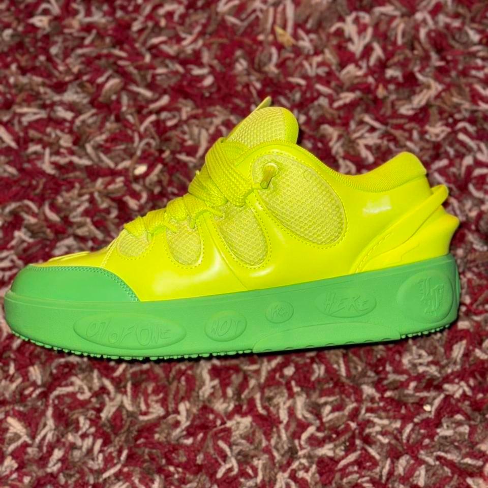 Puma Lafleur Yellow And Green Eb59 6
