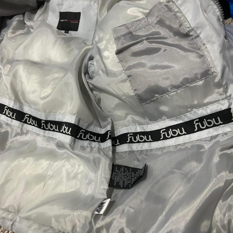 Fubu Silver Puffer Jacket Fits 3
