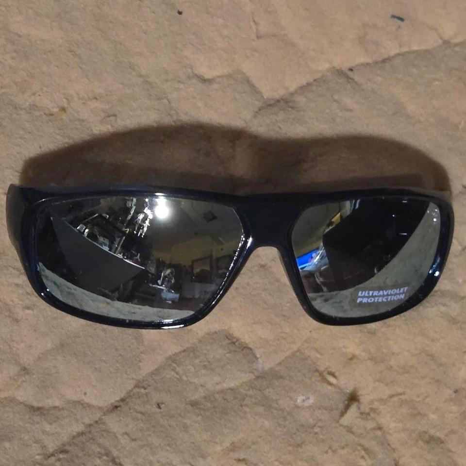Mens Black Sunglasses With Mirrored 9645 3