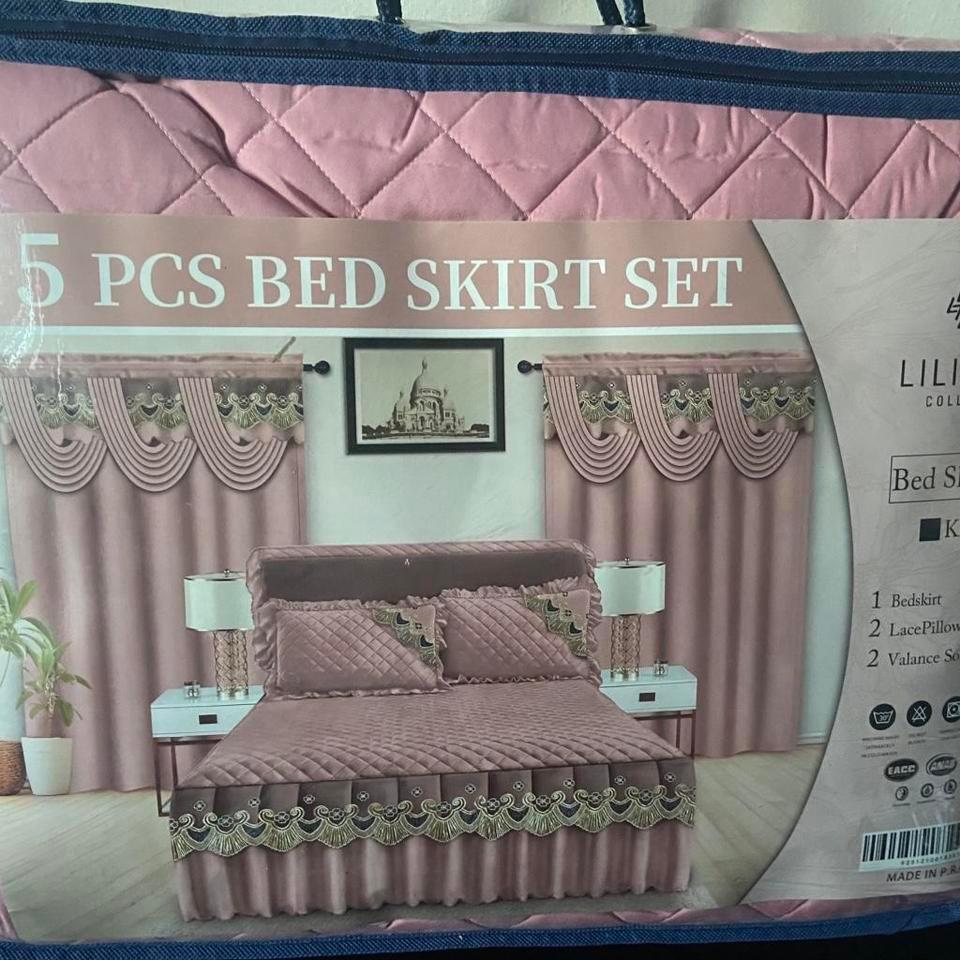 5 Piece Bed Skirt Set 14b0