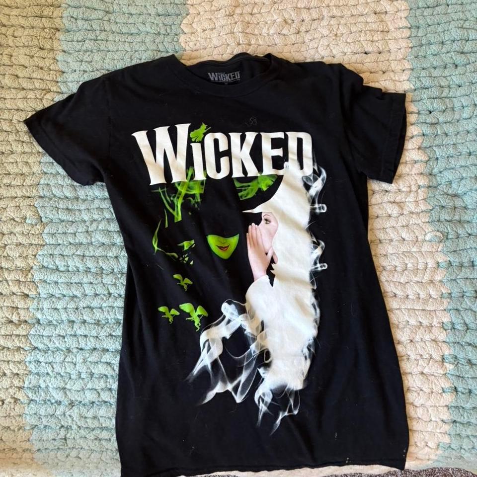 Wicked Black T Shirt With Green 8ca3