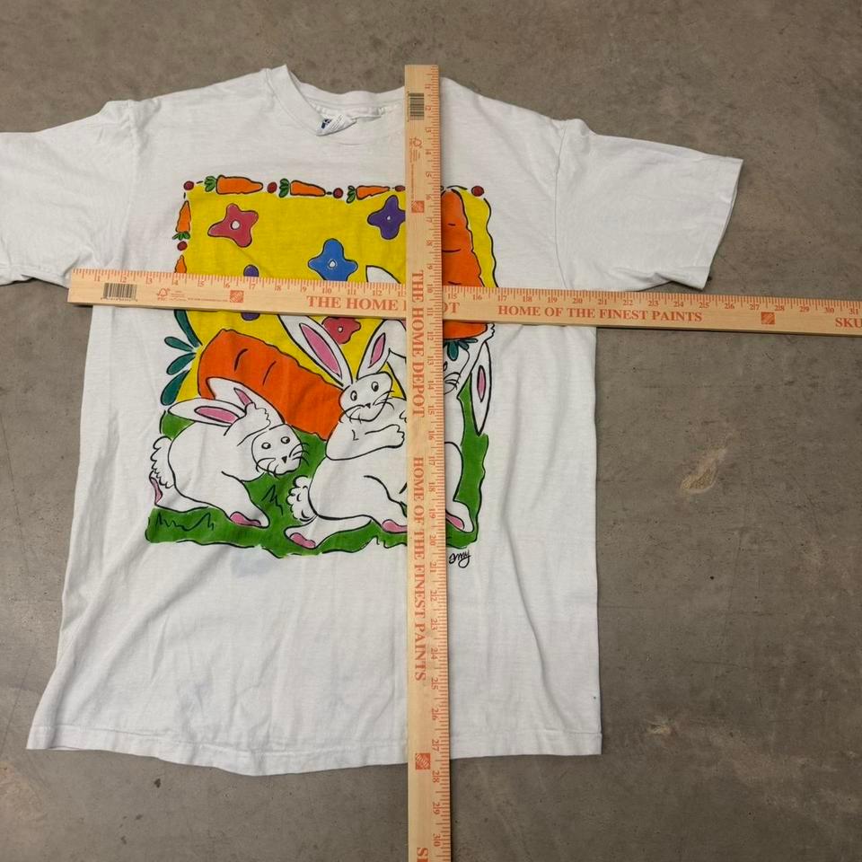 1980s Easter Art White Bunny 2f49 5