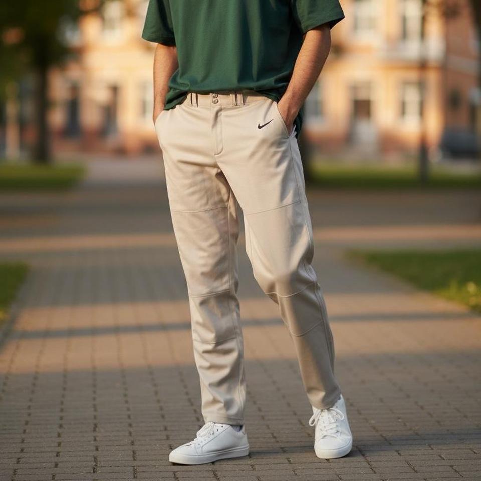Nike Gray Baseball Pants With