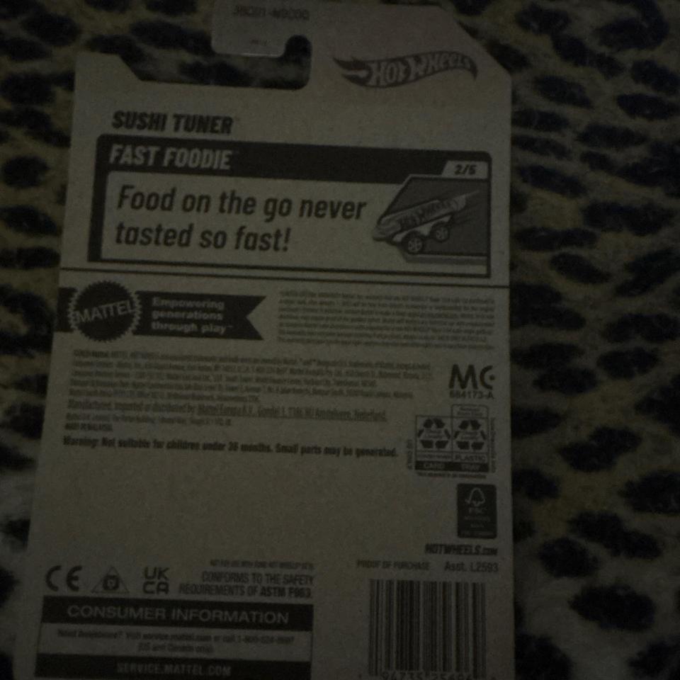 Hot Wheels Sushi Tuner Red D98d 2