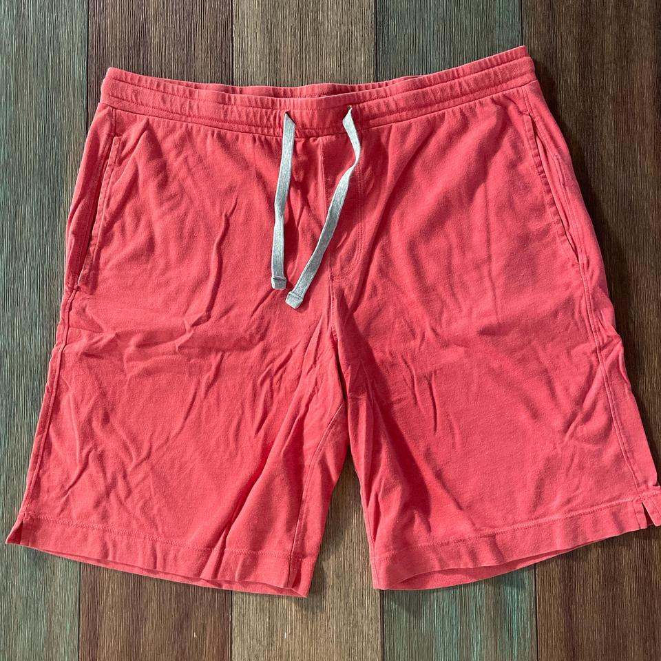 Gap Coral Cotton Drawstring Shorts
