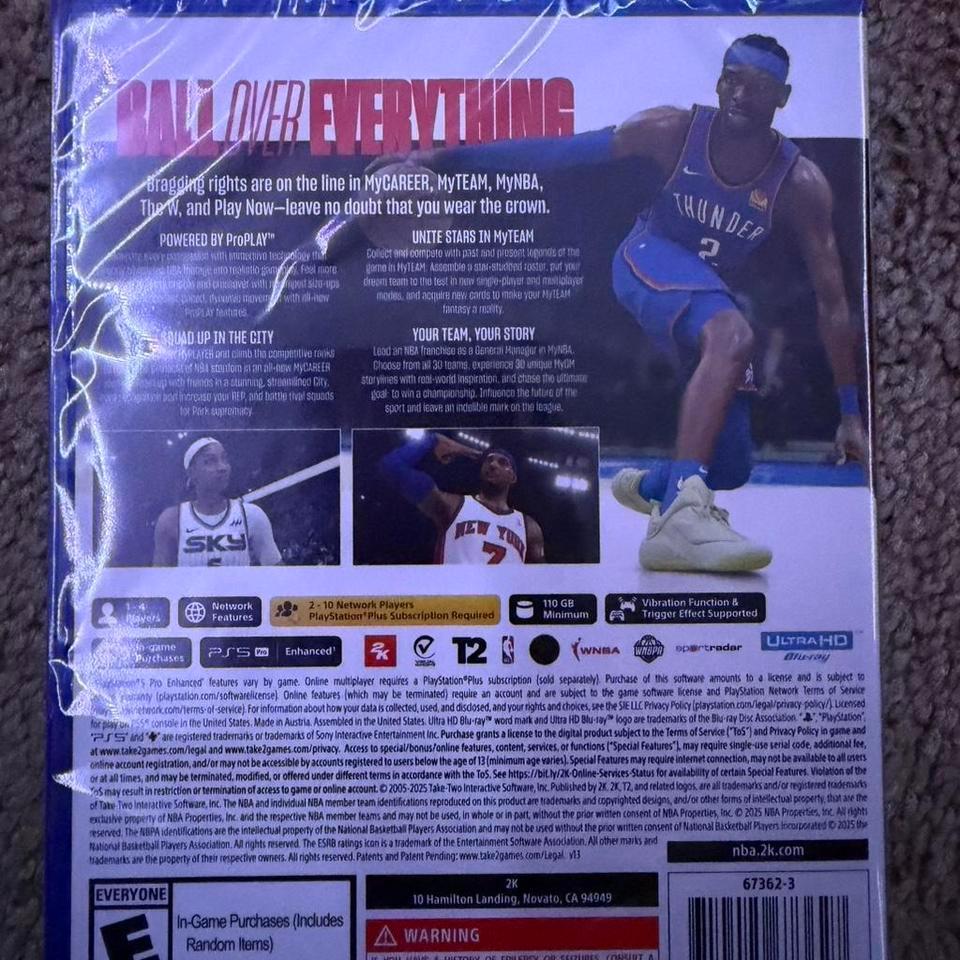 Nba 2k26 Ps5 Game Newbasketball 5c56 2