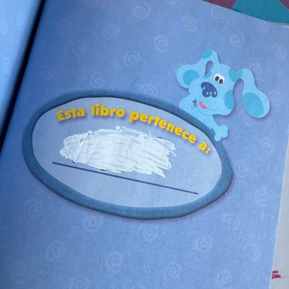 Spanish Blues Clues Books Kidcore E2e9 3