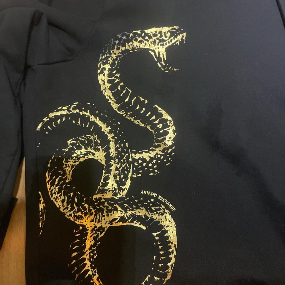 Black Gold Snake Hoodie 46e5 2