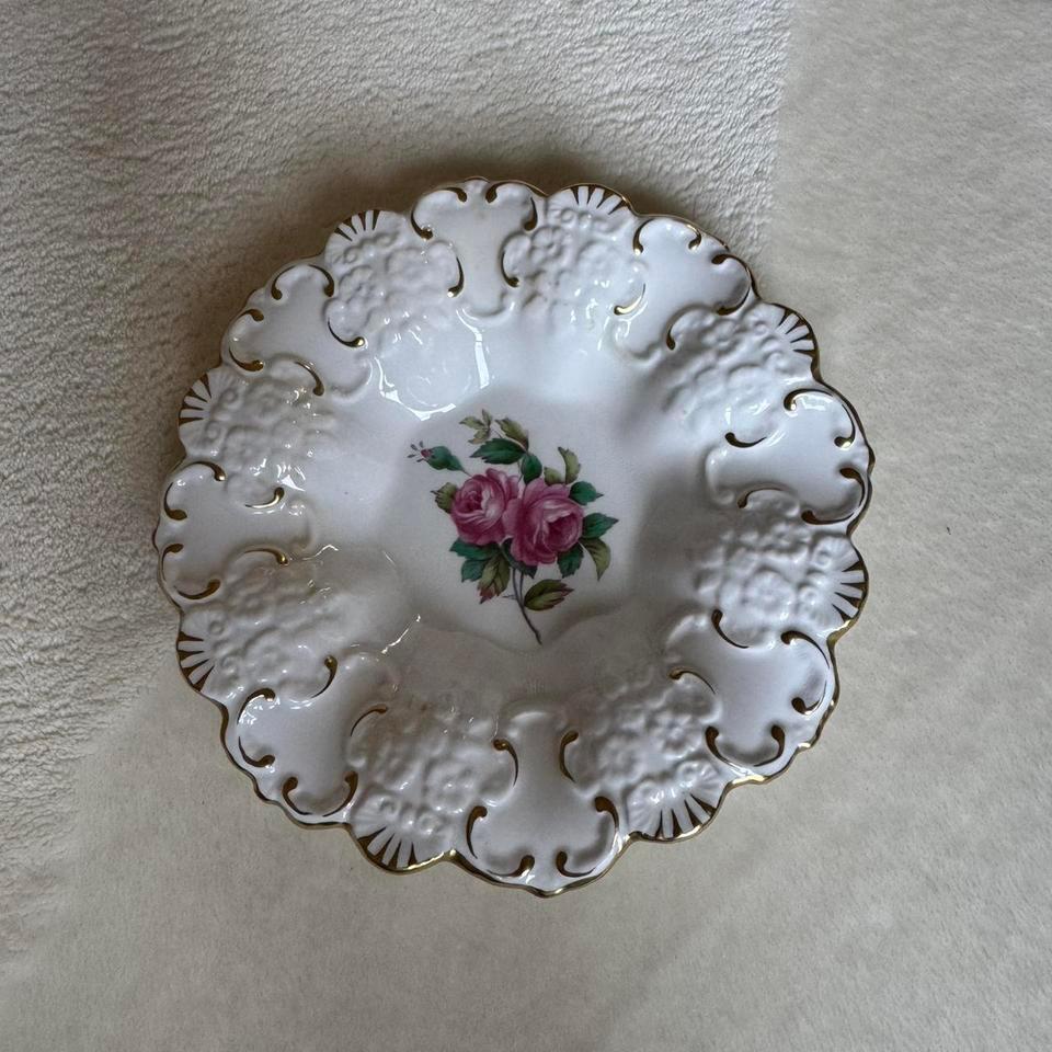 Spode Billingsley Rose Spray Bone F489 2