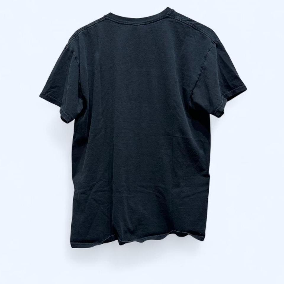 Black Graphic Tee With Blue 7c24 2