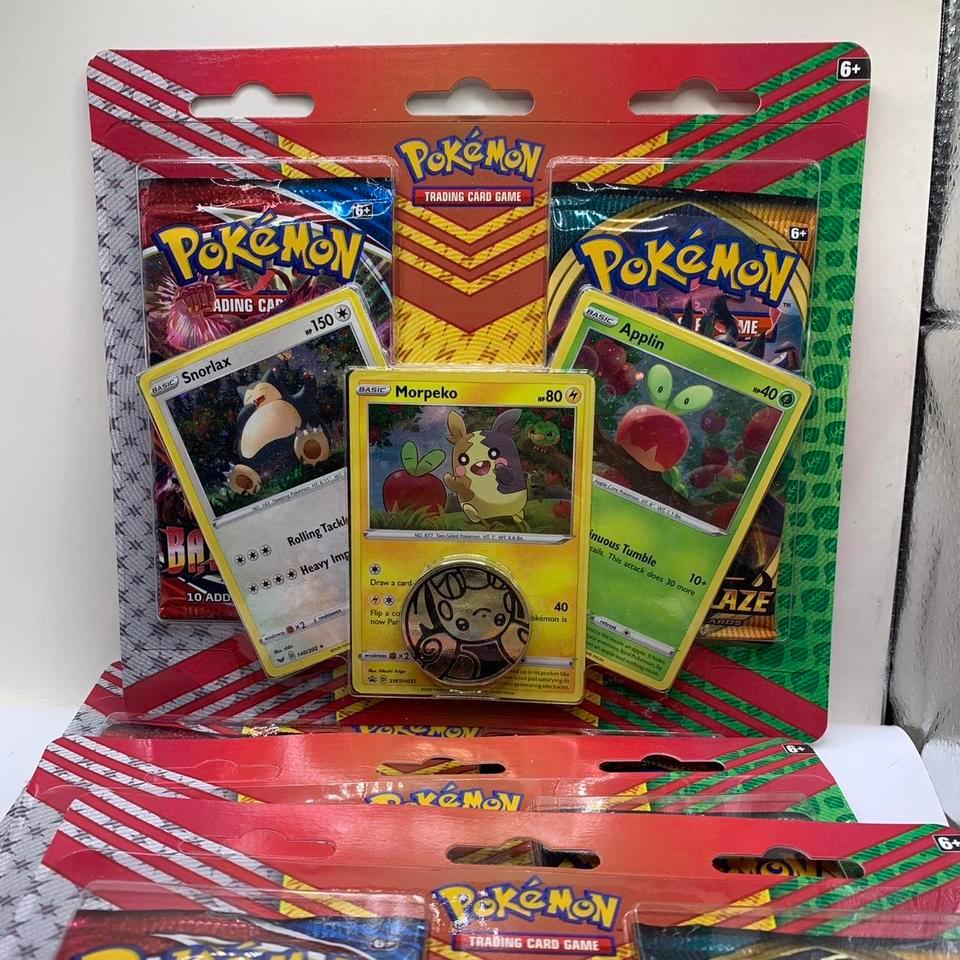 2 Pack Blister Snorlax Morpeko