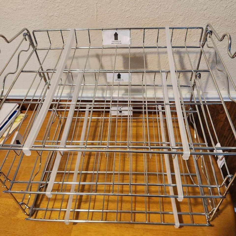 3 Tier Chrome Wire Rack Adjustable Dbbf 5