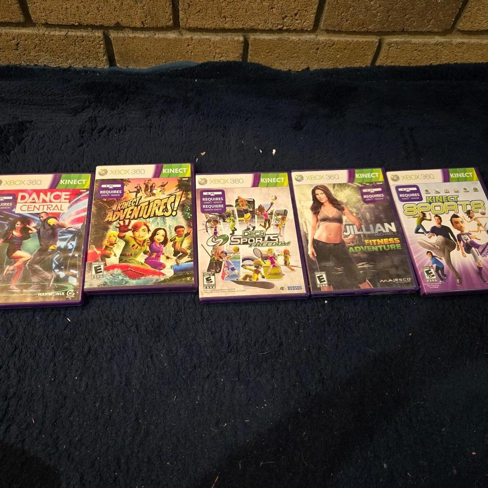 Various Xbox Kinect 360 Games 039e