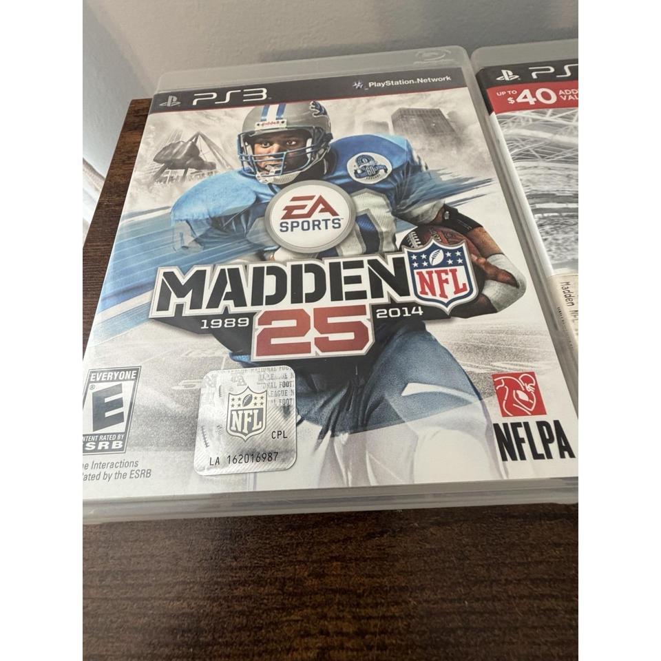 Ps3 3 Game Lot Madden 48d9 2