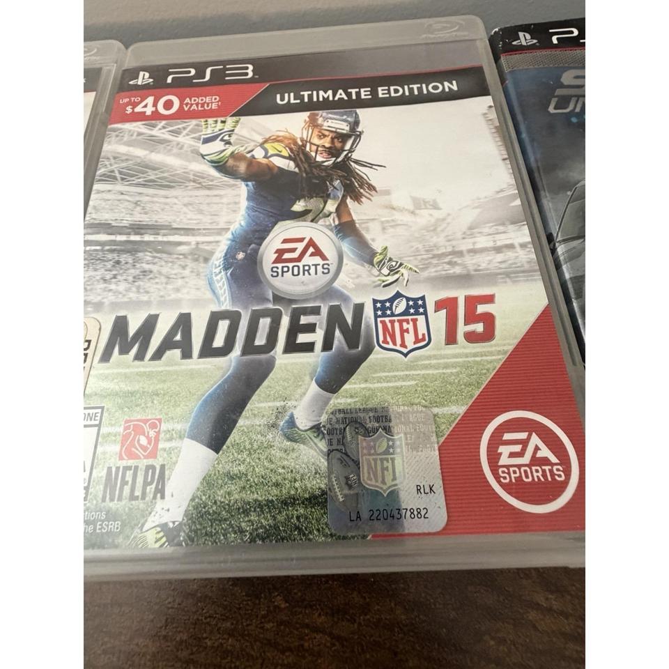 Ps3 3 Game Lot Madden 48d9 3