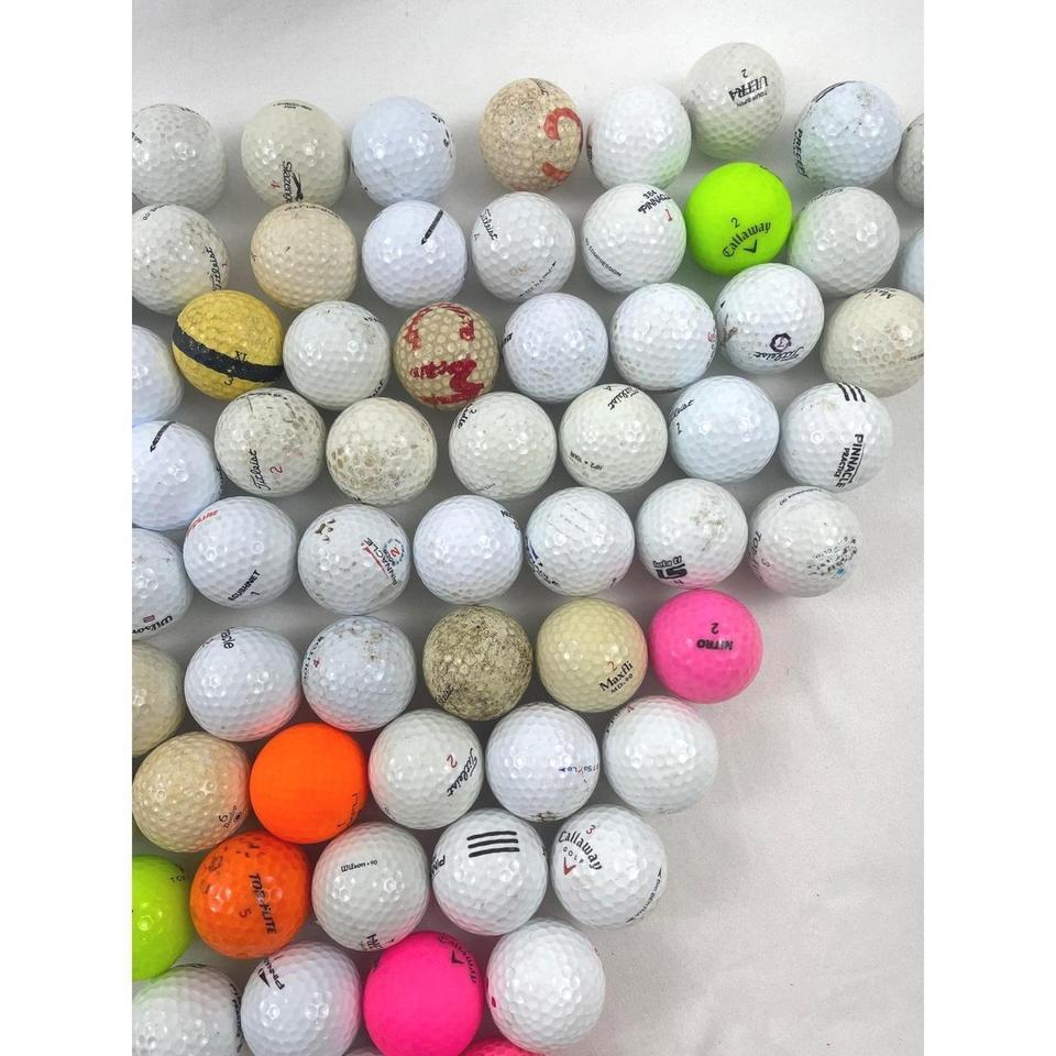 81 Mixed Golf Balls Bulk 821c 4