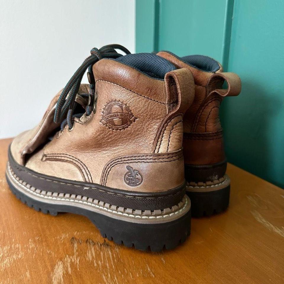 Georgia Giant Boot Womens Distressed 7