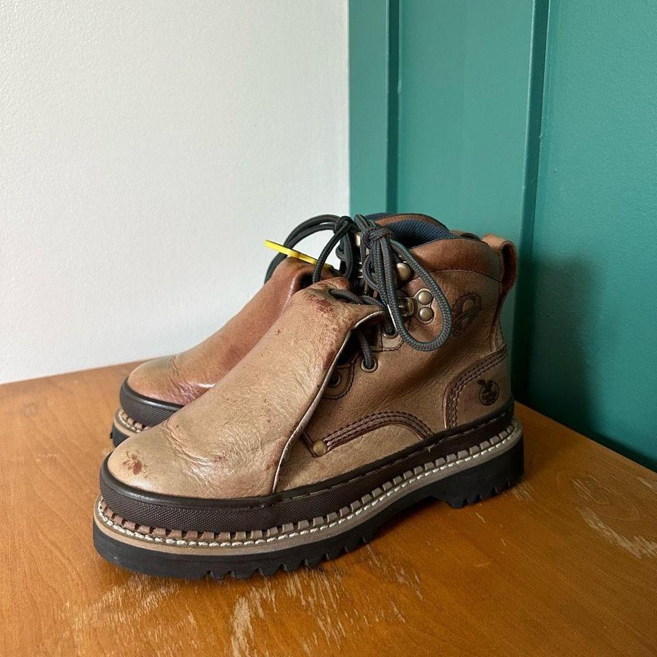 Georgia Giant Boot Womens Distressed 2