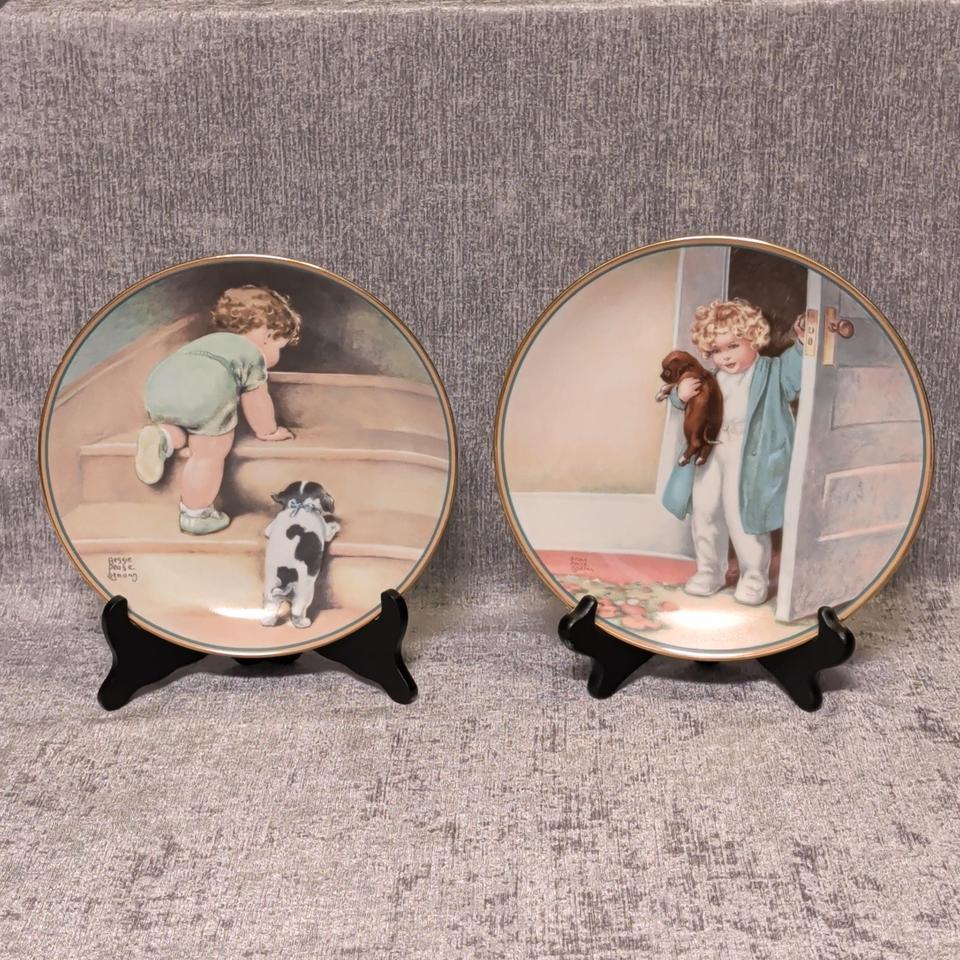 Vntg Bessie Pease Gutmann Porcelain 0f61