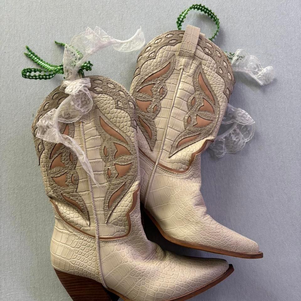 Steve Madden Tan Designed Cowboy 177e