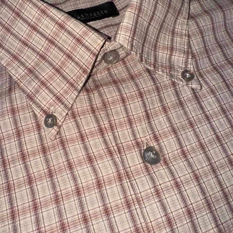 Van Heusen Plaid Button Down 3