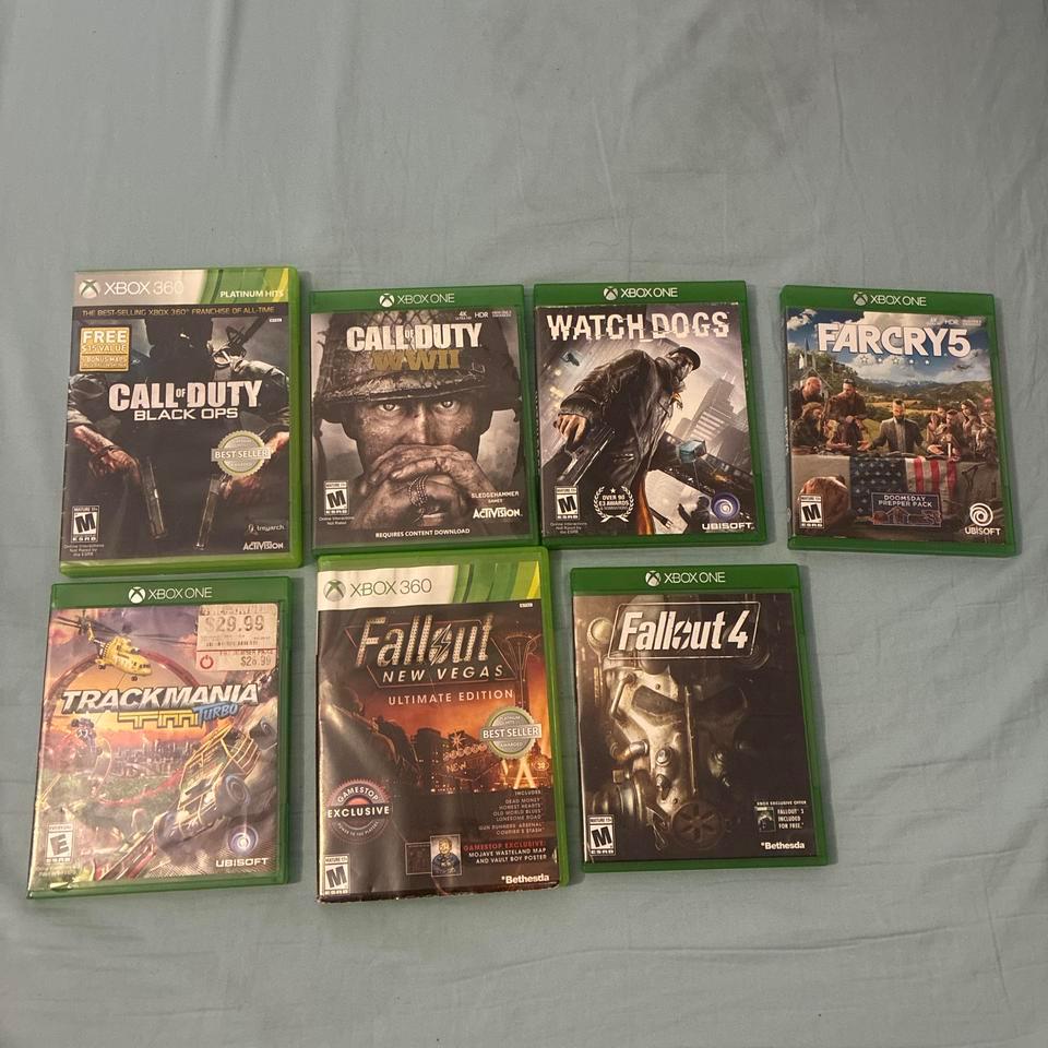 7 Xbox Games Bundle Used 4e75
