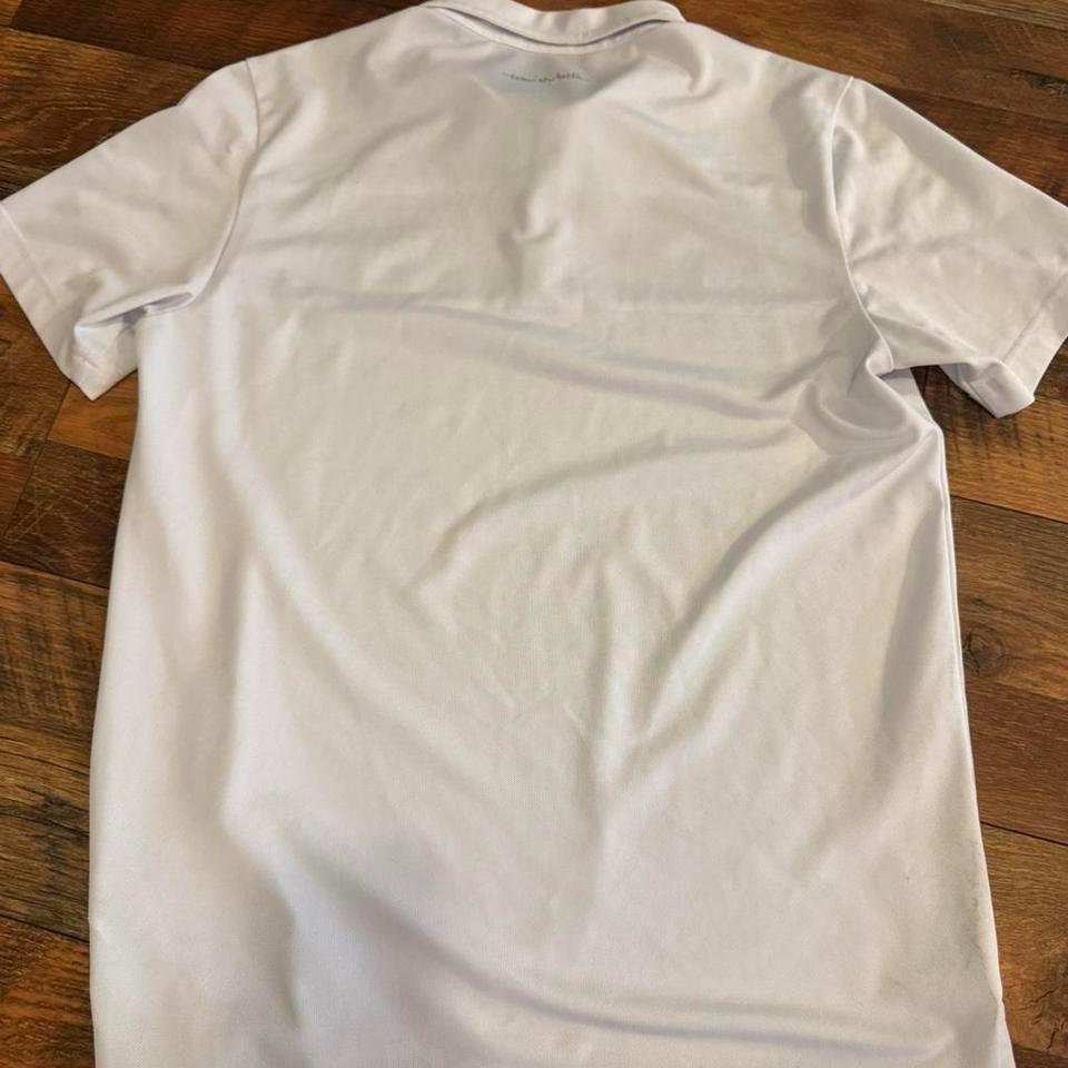 Travis Mathew White Polo Shirt 3a7f 2