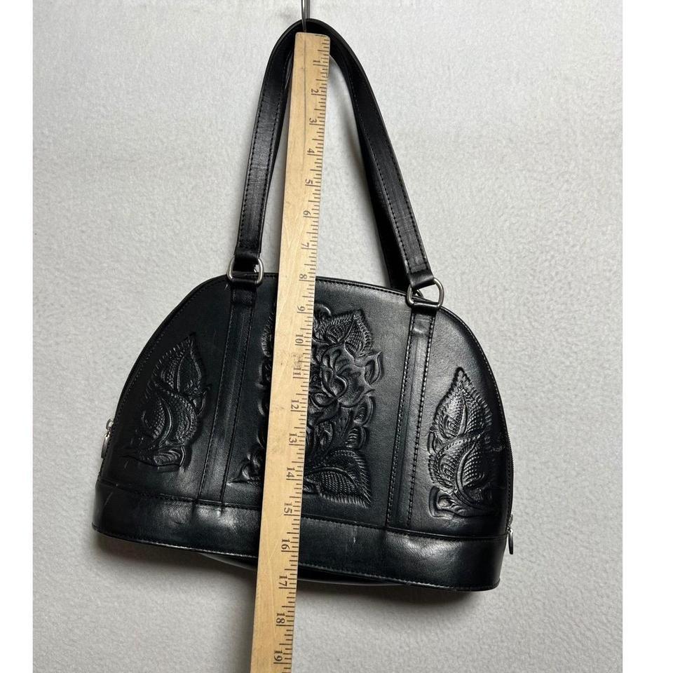 Harley Davidson Embossed Black Leather 234d 3