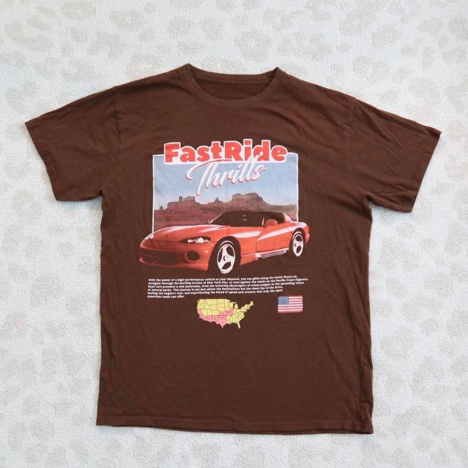 Brown Vintage 90s Dodge Viper 9d44