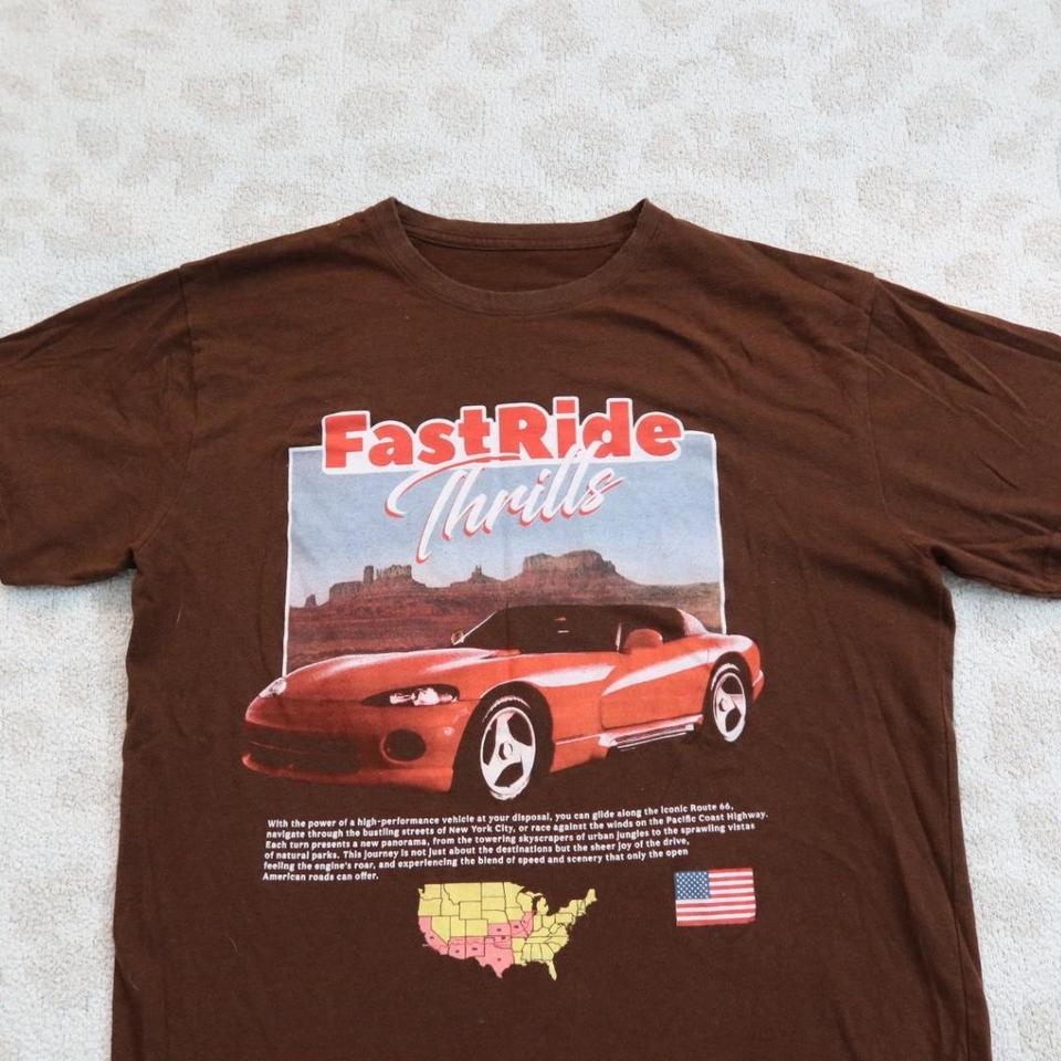 Brown Vintage 90s Dodge Viper 9d44 3