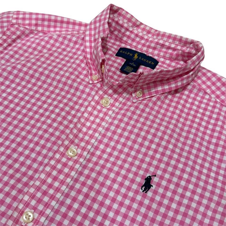 Ralph Lauren Gingham Button Down A101