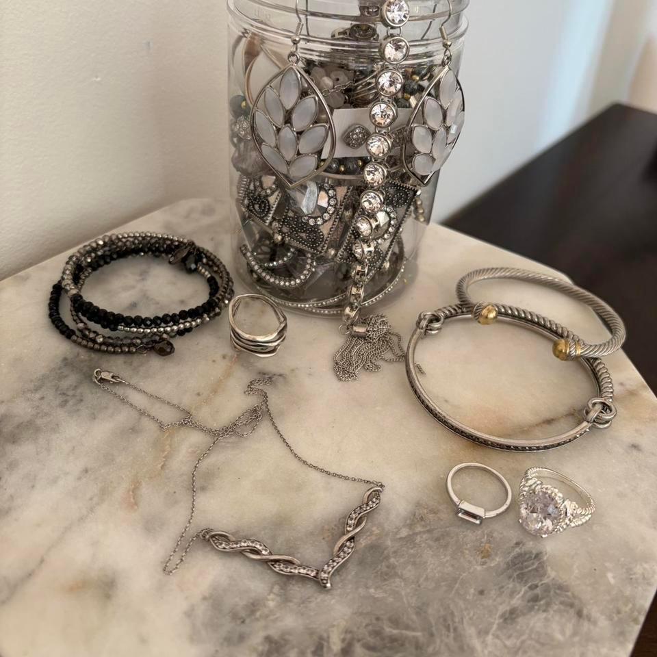 Silver Themed Mystery Jewelrydainty Necklaces 27f3