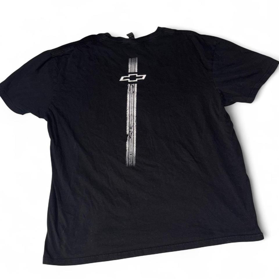 Black Chevrolet Tee With White 036b 2