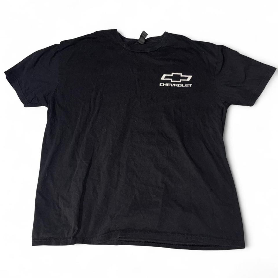 Black Chevrolet Tee With White 036b