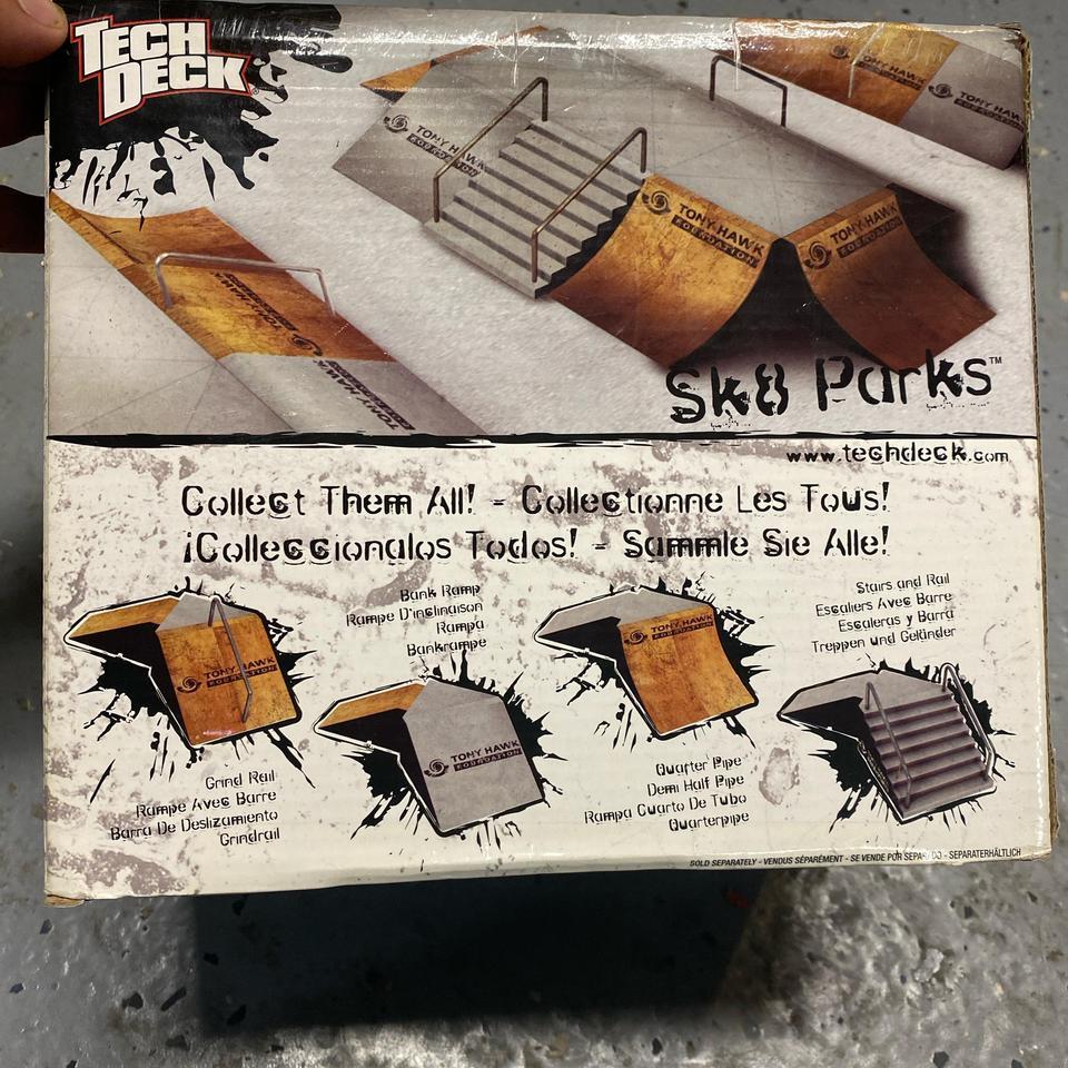 Vintage Tony Hawk Fingerboard Ramp 4