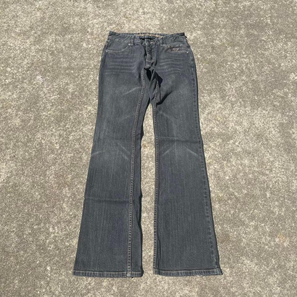 Vintage Flared Bootcut Grey Harley D5c1