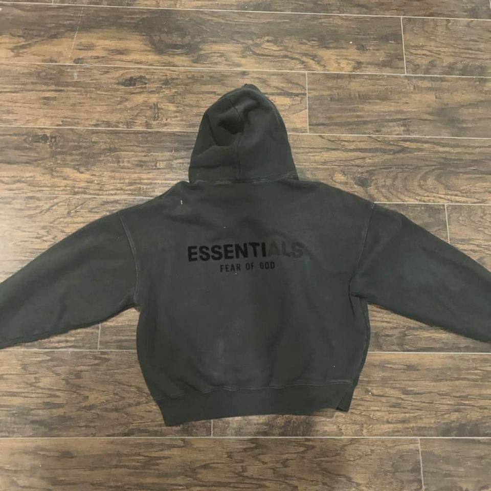 Small Essentials Hoodie Black Dc39 5